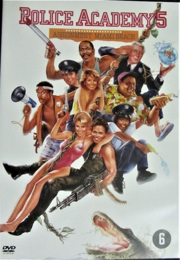 DVD KOMISCHE KOMEDIE- POLICE ACADEMY 5, Cd's en Dvd's, Alle leeftijden, Ophalen of Verzenden, Zo goed als nieuw, Actiekomedie
