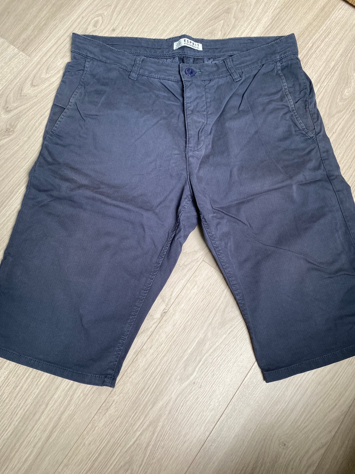 Short esprit maat 30 slim fit, Kleding | Heren, Broeken en Pantalons, Ophalen of Verzenden, Gedragen, Maat 48/50 (M), Blauw