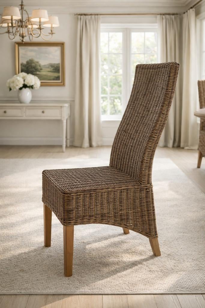 Rotan stoelen 6 stuks, Antiek en Kunst, Antiek | Meubels | Stoelen en Sofa's, Ophalen