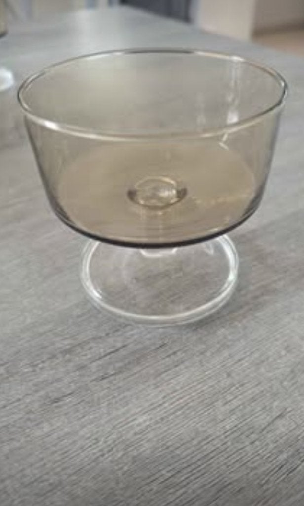 12 vintage rookglas Fina coupes, Enlèvement