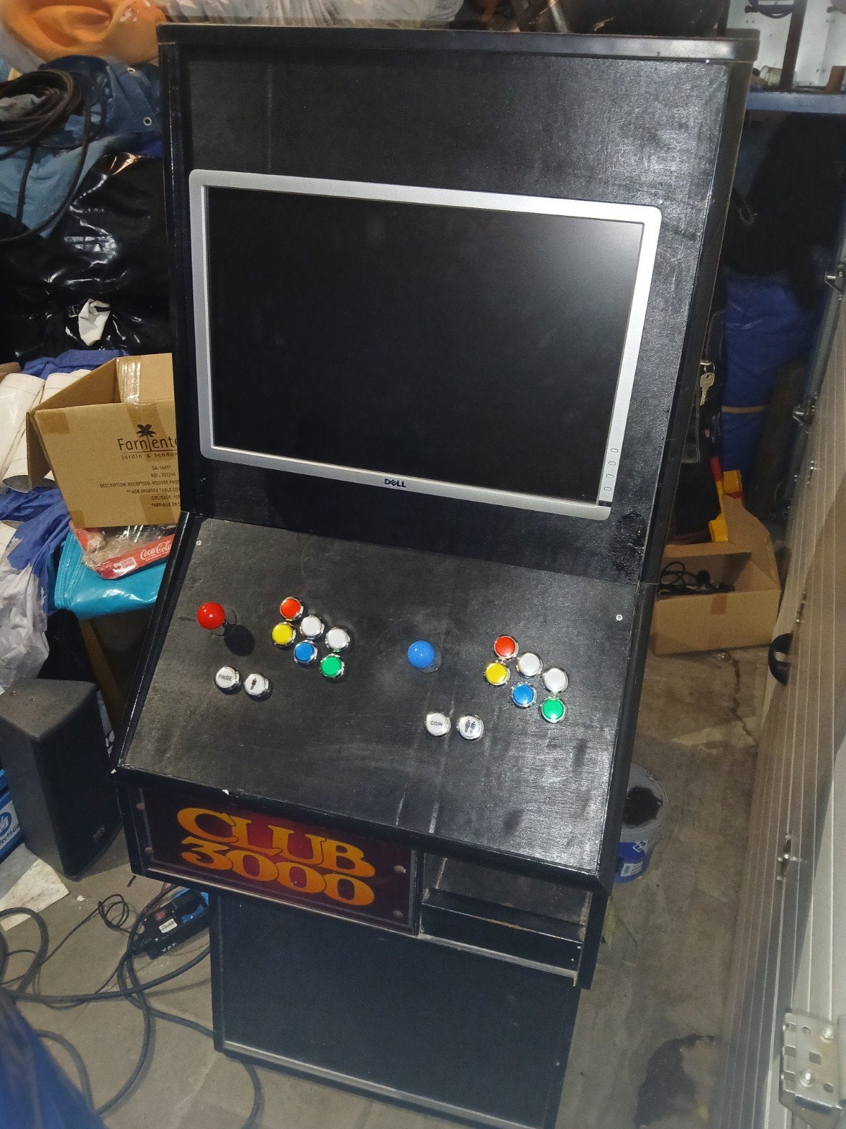 arcade kast, Ophalen