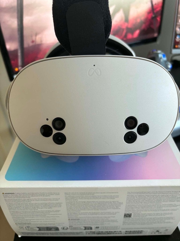 Meta Quest 3S 128GB, Consoles de jeu & Jeux vidéo, Virtual Reality, Enlèvement, Comme neuf, Lunettes VR, PC