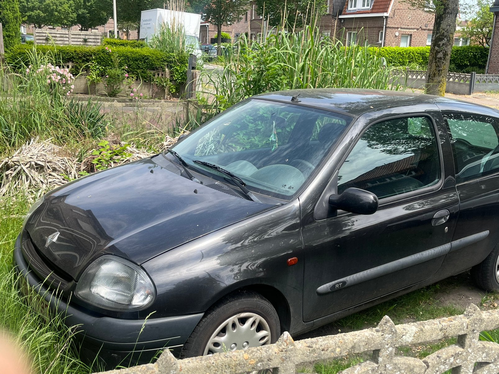 Renault clio, Auto's, Zwart, Bedrijf, Handgeschakeld, Stadsauto