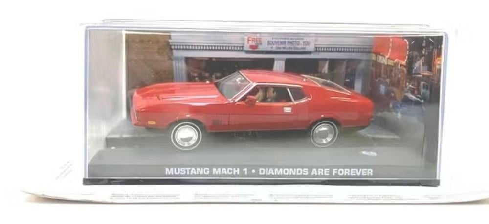 Ford Mustang Mach 1 James Bond 007 #13., Hobby en Vrije tijd, Modelauto's | 1:43, Zo goed als nieuw, Auto, Universal Hobbies, Ophalen of Verzenden