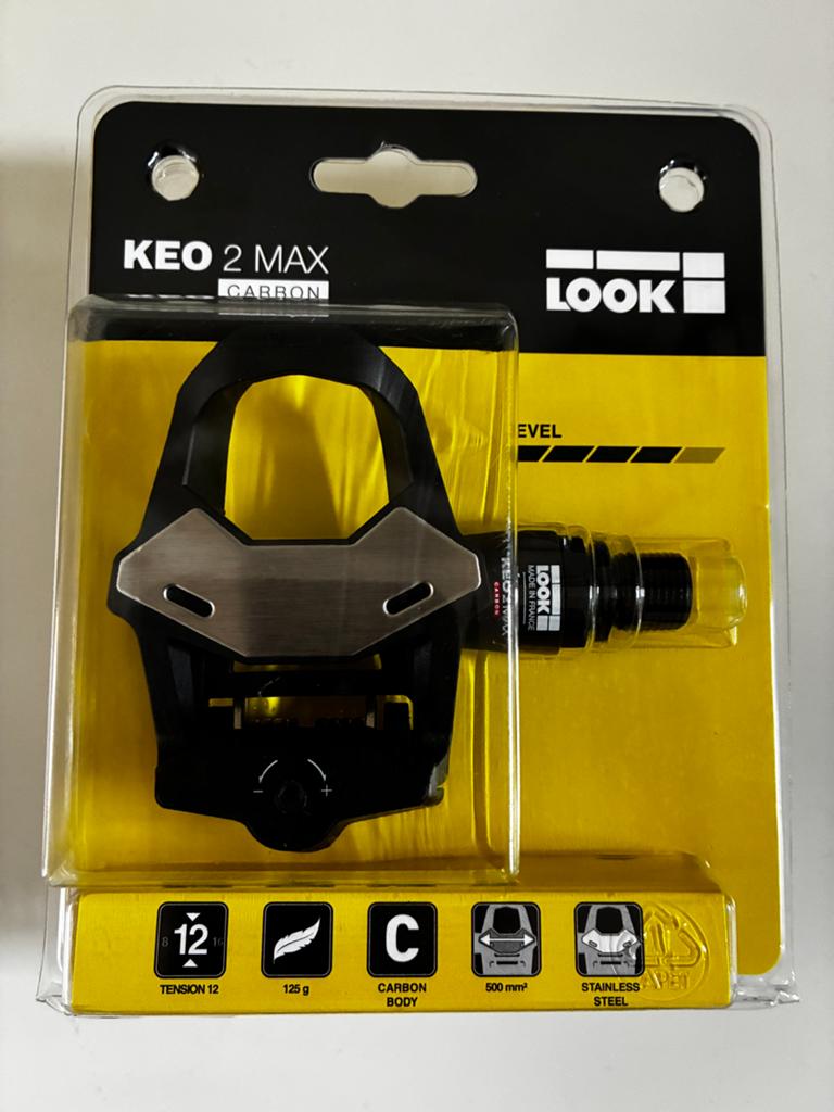 Look keo 2 max carbon - nieuw, Vélos & Vélomoteurs, Vélos Pièces, Neuf, Pédalier ou Pédales, Enlèvement ou Envoi, Carbone