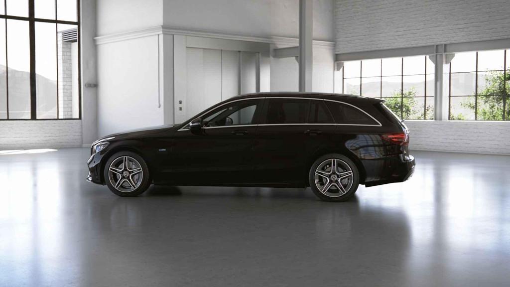Mercedes-Benz C-klasse 300 e Break AMG Line Panoramisch Dak, Auto's, Automaat, 4 cilinders, Zwart, Plug-in hybride