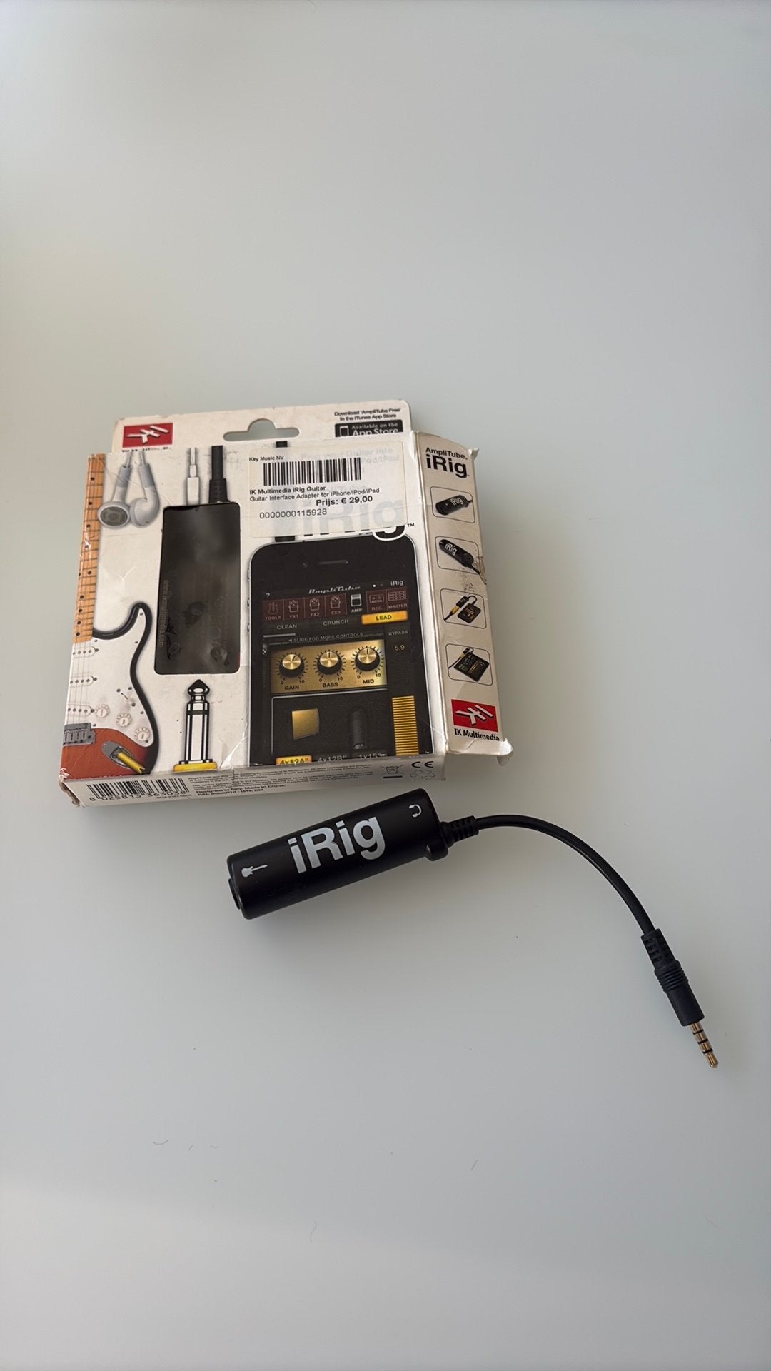 Amplitude iRig, Muziek en Instrumenten, Ophalen of Verzenden, Zo goed als nieuw
