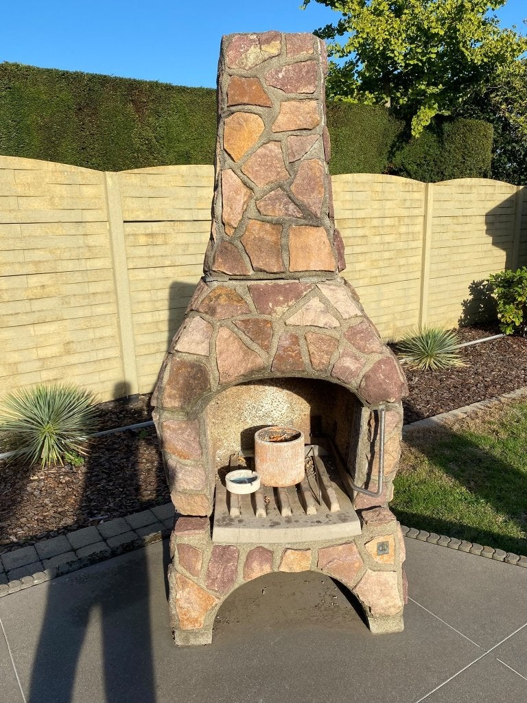 Nexo haard/Barbecue, Ophalen, Gebruikt