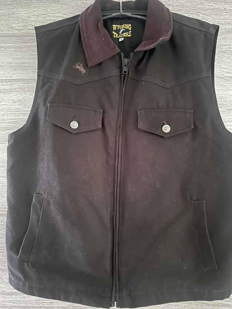 Cowboyjack, Ophalen, Zo goed als nieuw, Maat 48/50 (M), Zwart
