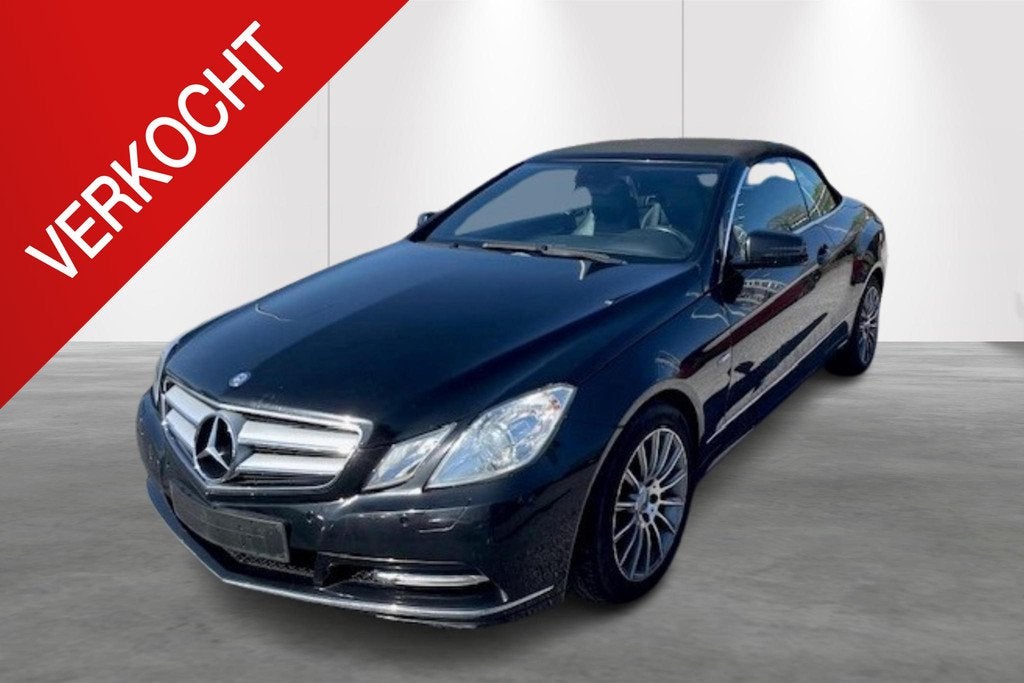 Mercedes-Benz E-Klasse Cabriolet E 200 CGI 135kW VOOR EXPORT, Auto's, 135 kW, 4 cilinders, 1796 cc, 184 pk