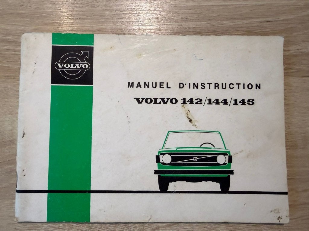 Manuel d'instruction Volvo 142, 144 et 145, Auto diversen, Handleidingen en Instructieboekjes, Ophalen