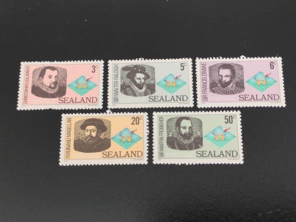 Sealand 1970 - explorateurs, hélicoptère **, Envoi, Autres pays, Non oblitéré
