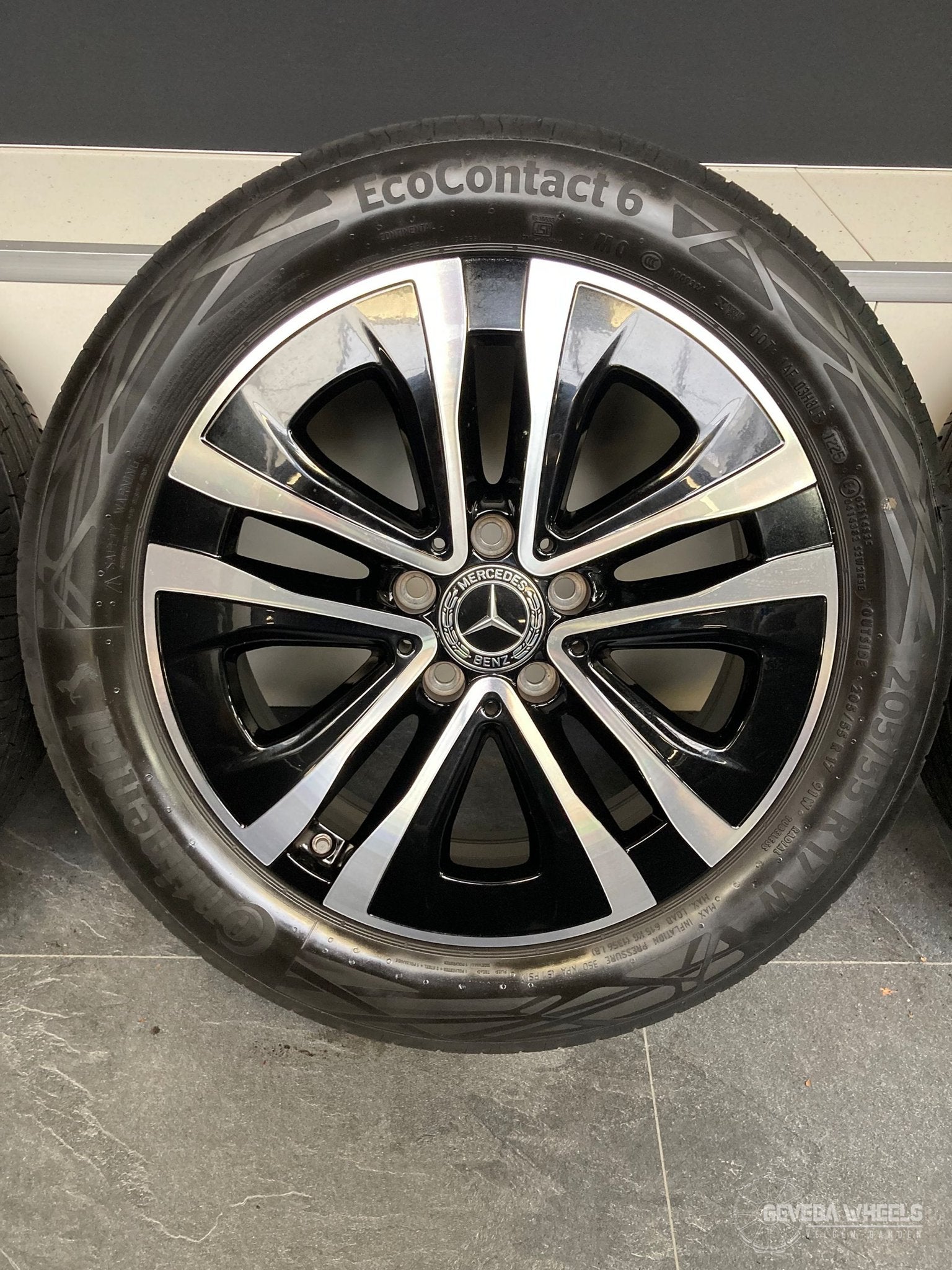 17” originele Mercedes A W177 velgen banden B W247 CLA X118, Auto-onderdelen, Banden en Velgen, Gebruikt, -, -, Banden en Velgen