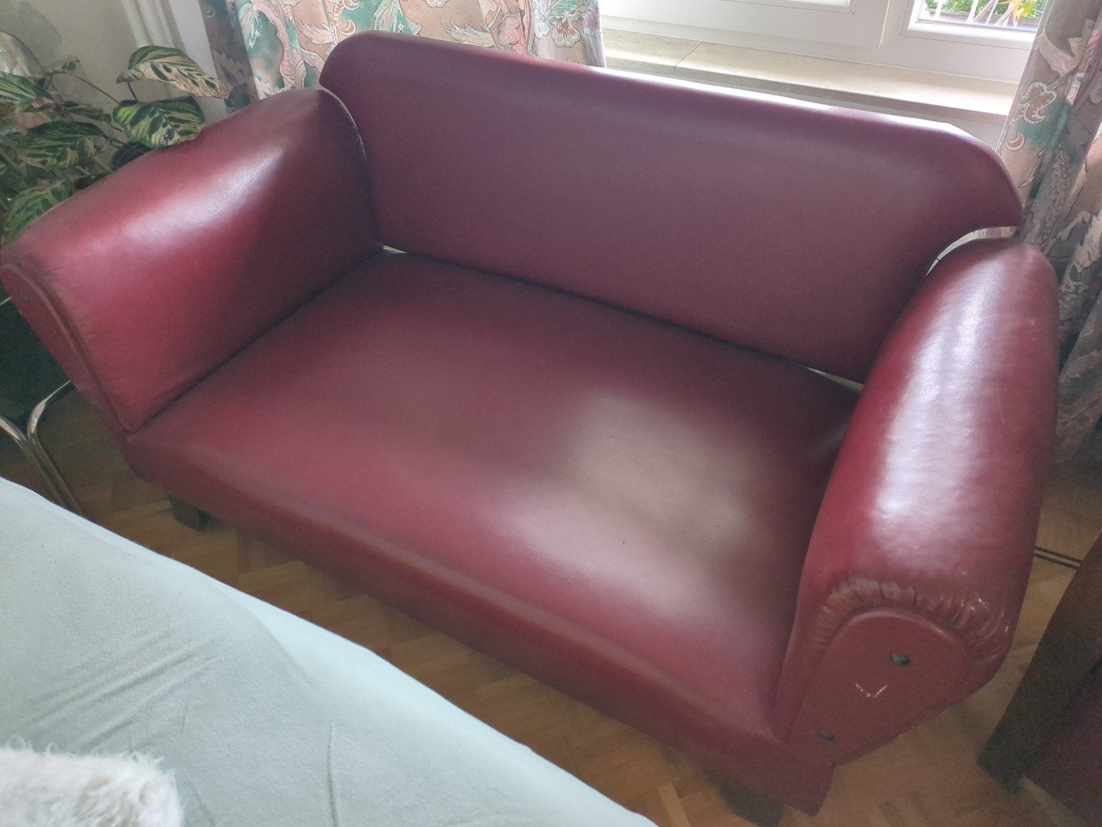 Sofa vintage & chaise, Maison & Meubles, Enlèvement