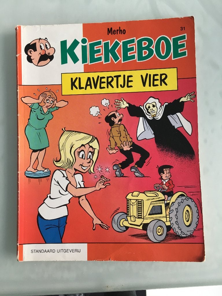 Strips van Kiekeboe - (nr 31 en 43) Merho, Boeken, Stripverhalen, Ophalen of Verzenden, Gelezen, Merho - kiekeboe