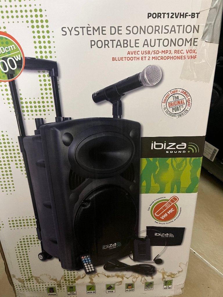 party soundbox met micro, Ophalen of Verzenden, Nieuw, Complete set