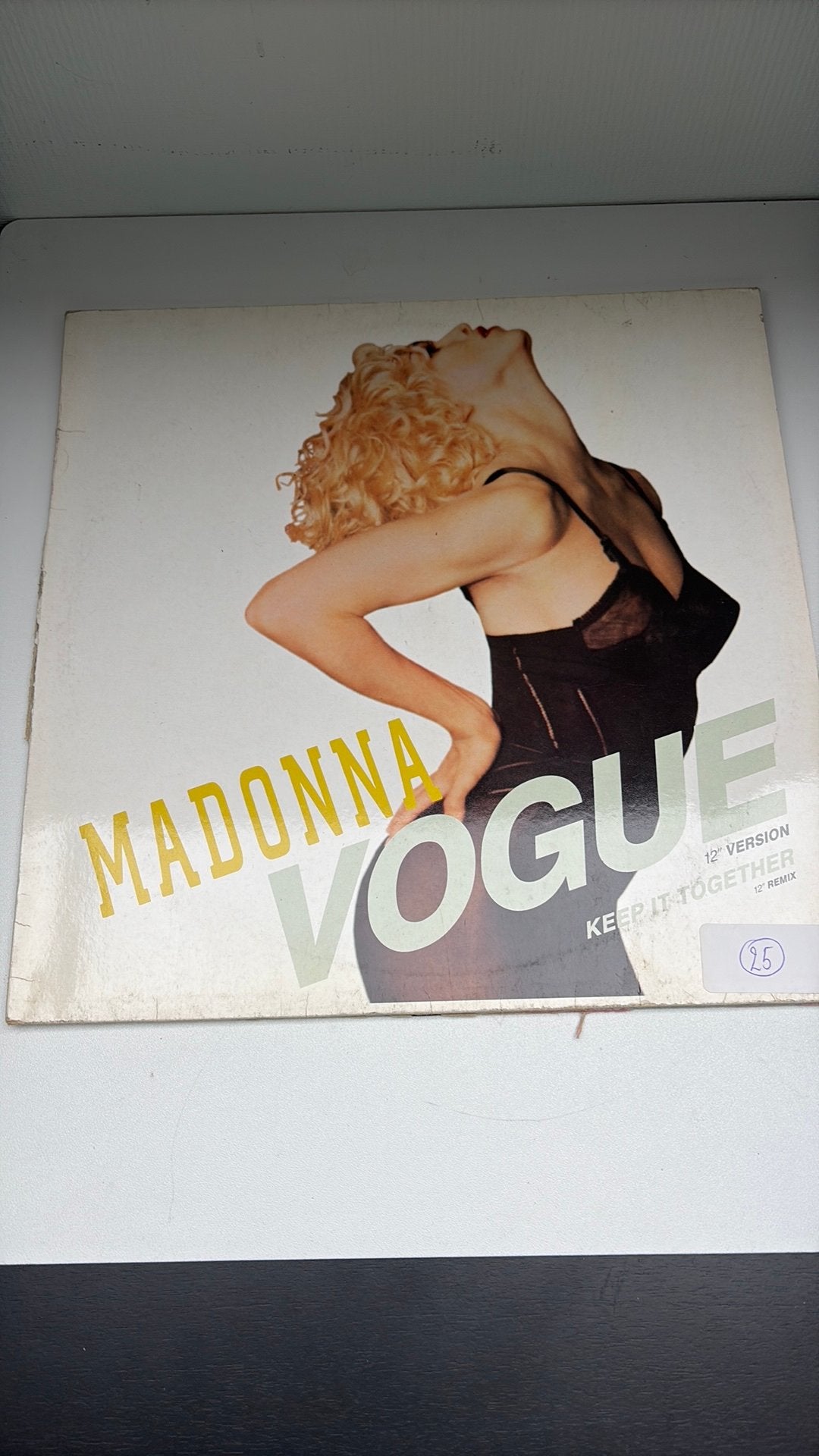 2 LP vinyl Madonna, Enlèvement, Comme neuf
