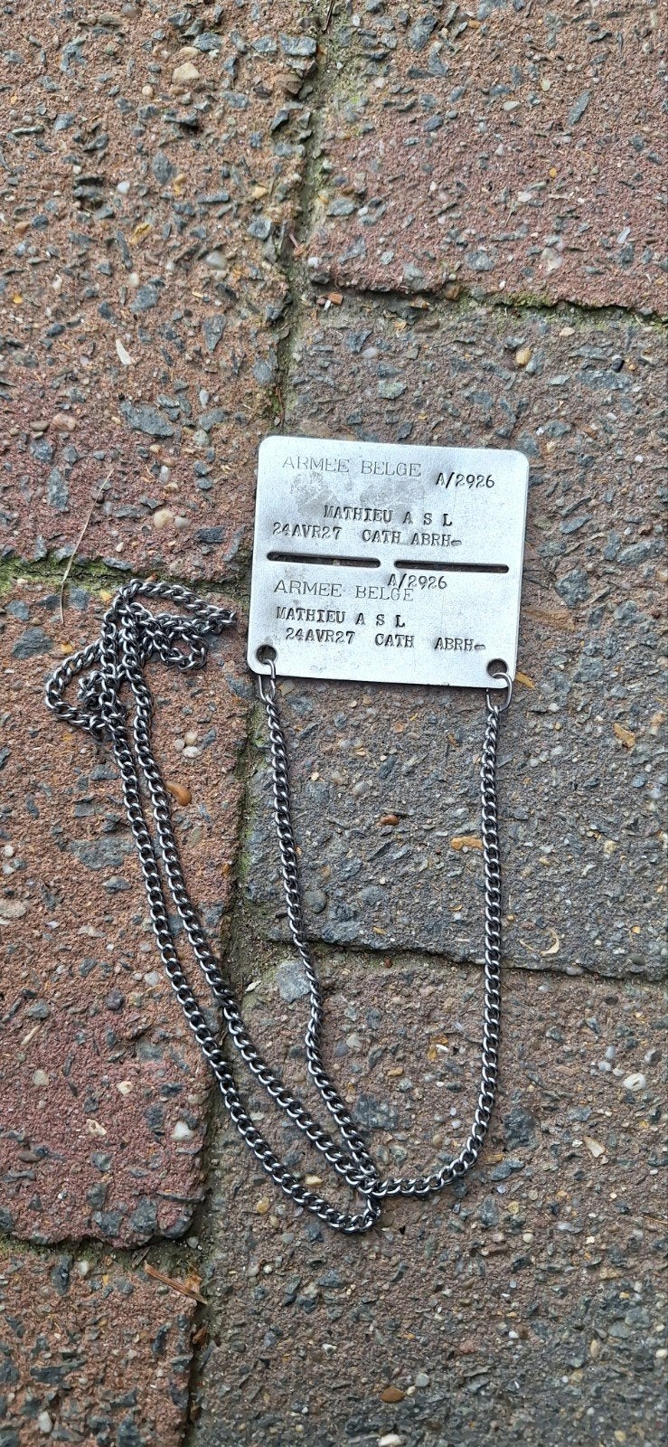 ABL-ID-plaat, Ophalen