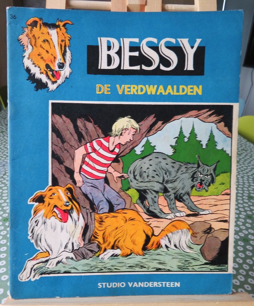 Bessy nr 36 De verdwaalden 1 druk., Enlèvement ou Envoi, Utilisé, Willy vandersteen