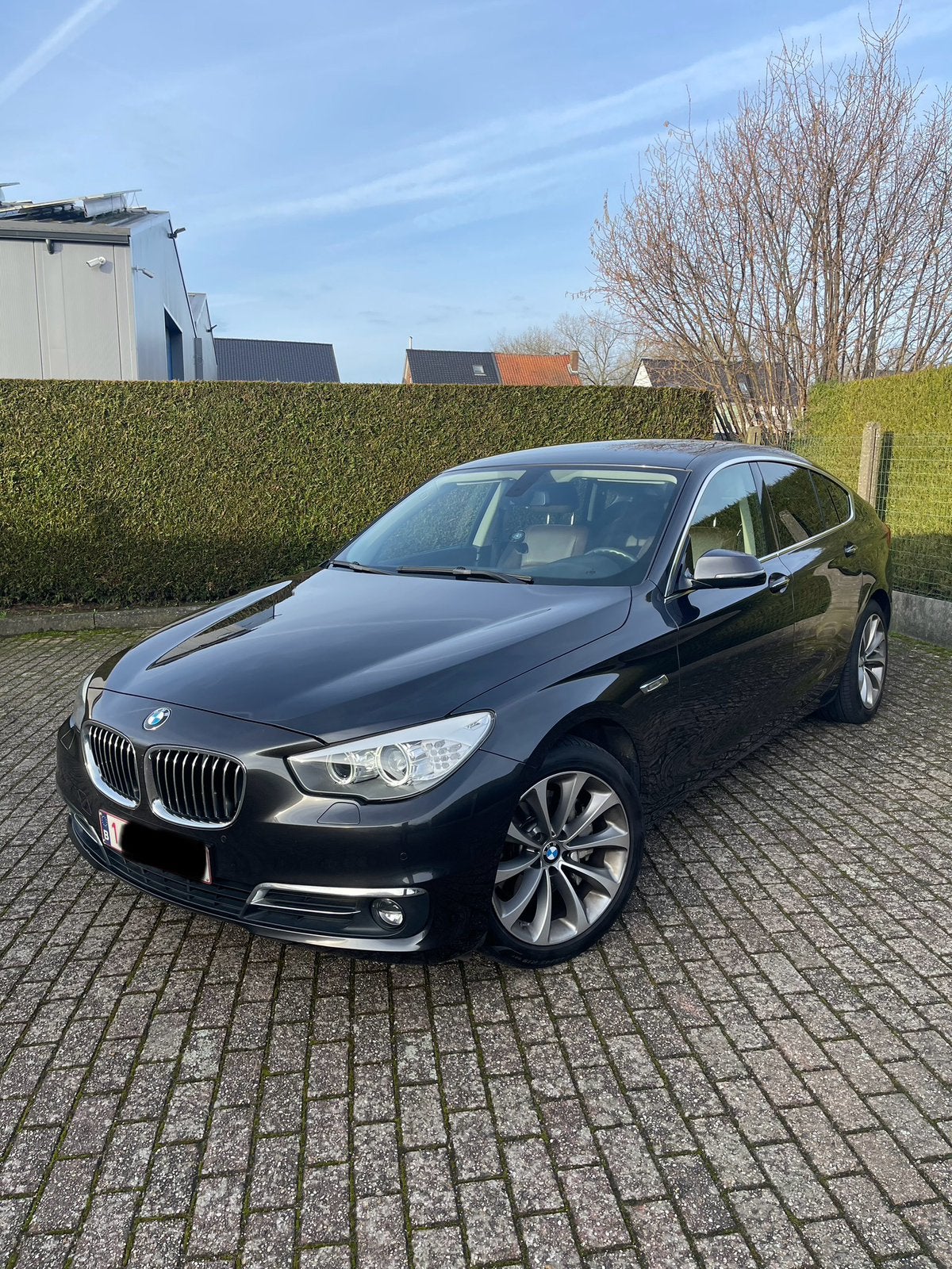 BMW  520  GT GRAN TURISMO LUXRY LINEGT LEDE, Auto's, Achterwielaandrijving, 4 cilinders, Zwart, Leder