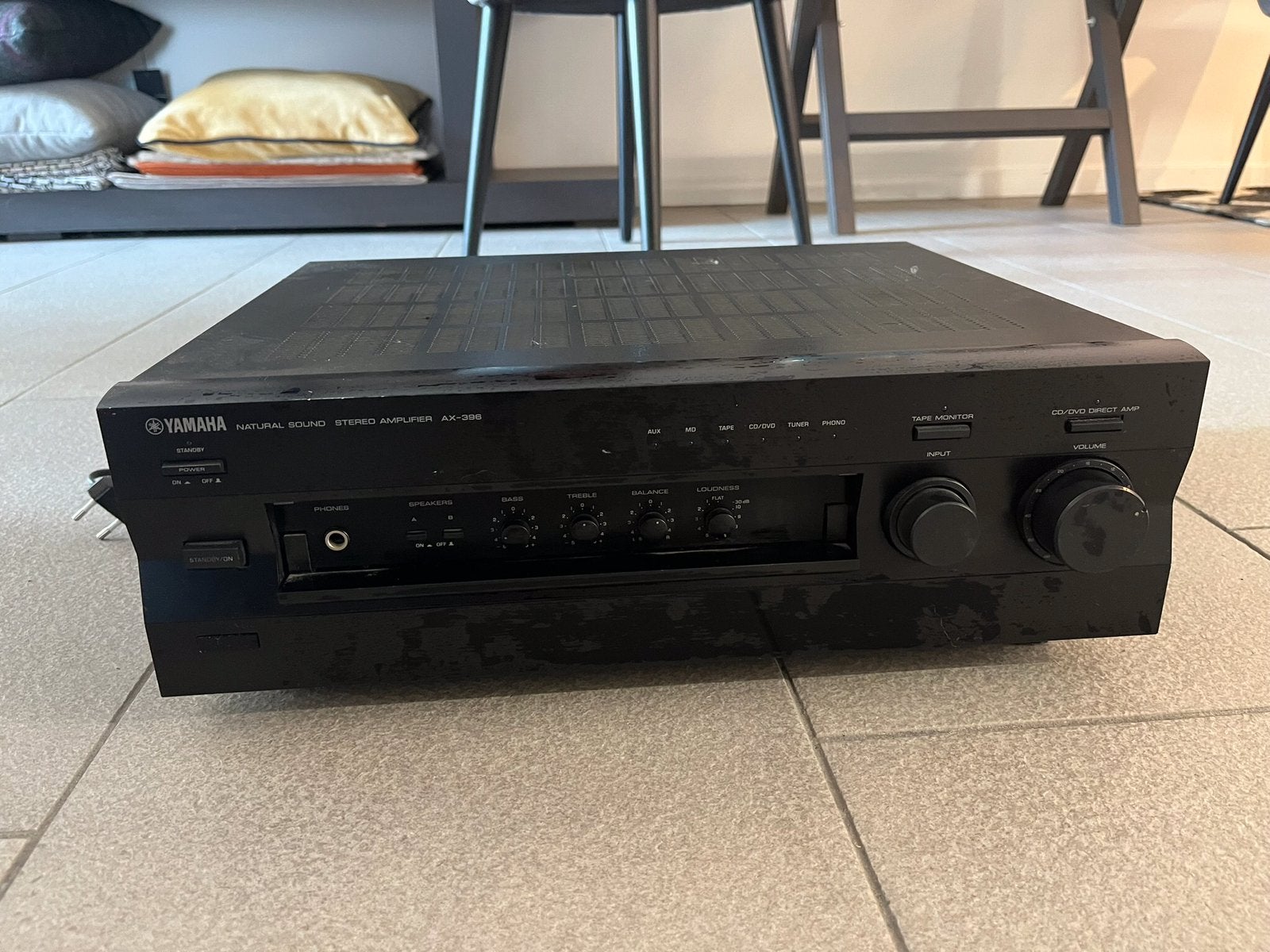 YAMAHA NATURAL SOUND STEREO AMPLIFIER AX-396, Enlèvement, Utilisé