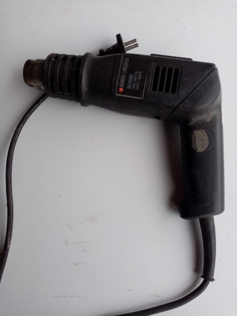 Heatgun Black&Decker, Ophalen