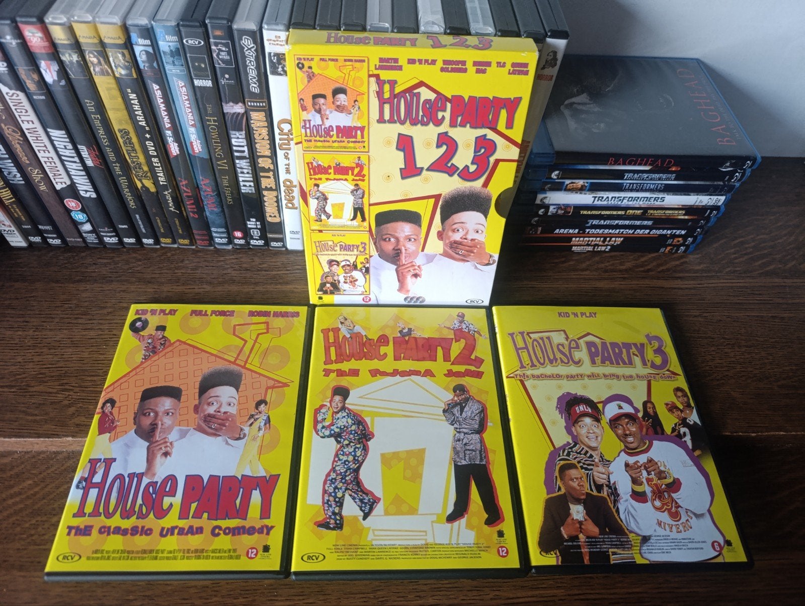 dvd box house party trilogie, Ophalen of Verzenden