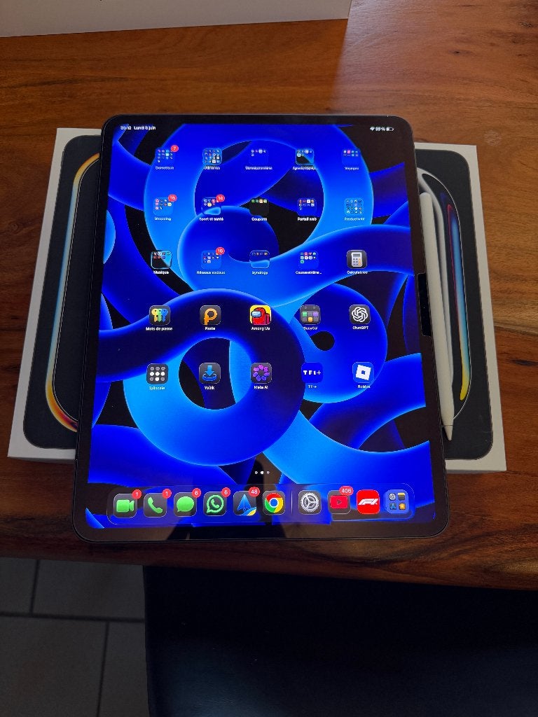 iPad Pro 12,9 M4 (7e gen) 256gb Wifi + pencil pro, Computers en Software, Apple iPads, Ophalen, 13 inch of meer, Zwart, Zo goed als nieuw