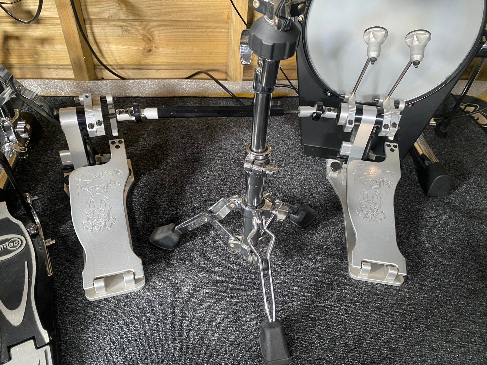 Czarcie Kopyto Double Bass Pedal, Muziek en Instrumenten, Drumstellen en Slagwerk, Zo goed als nieuw, Ophalen