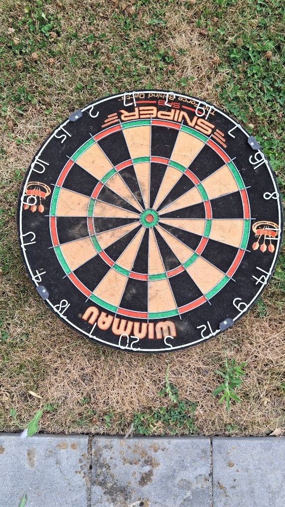 Jeu de fléchettes, Enlèvement, Utilisé, Cible de fléchettes