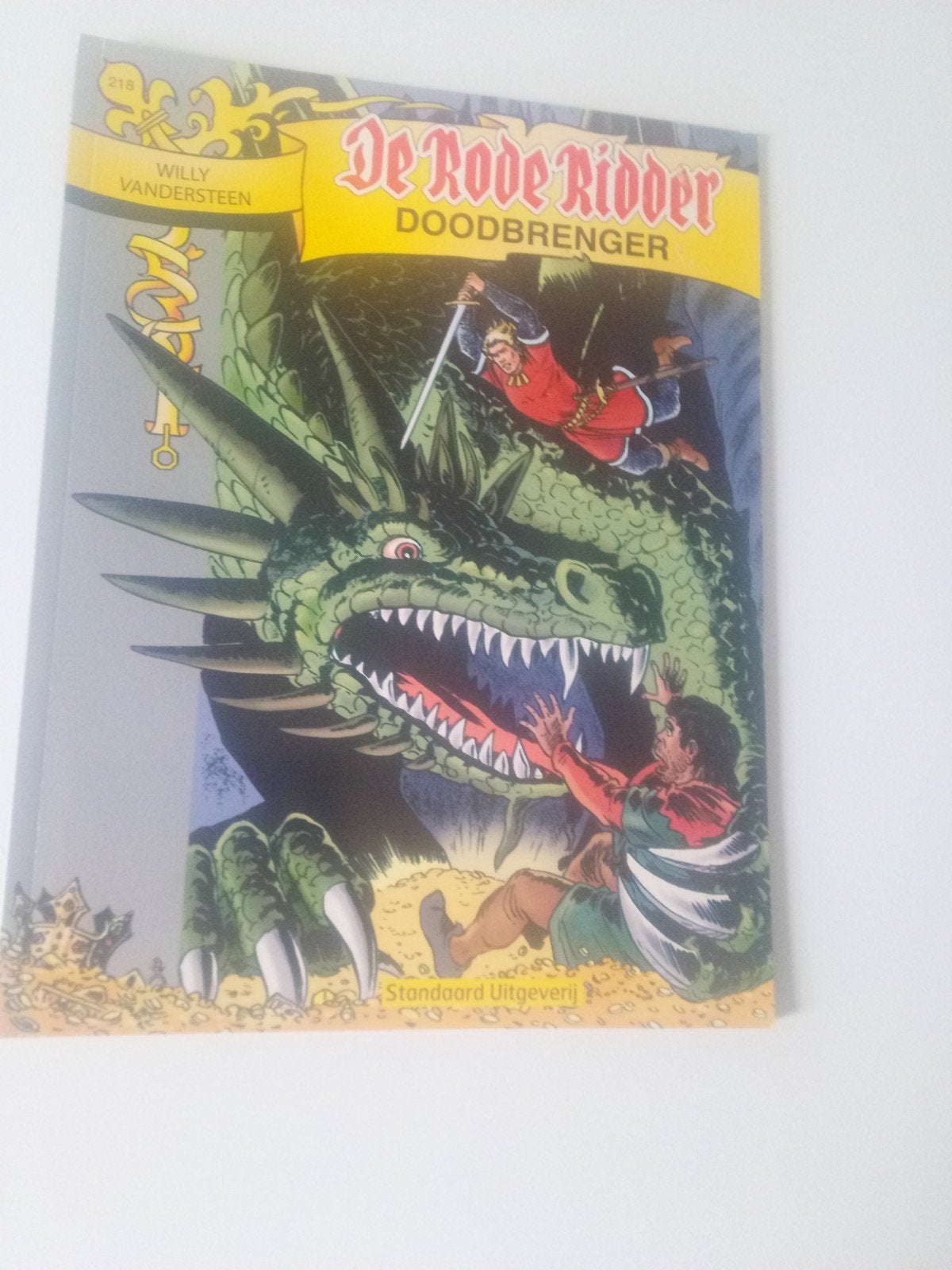 De rode ridder Nummer 218.  Doodbrenger, Ophalen of Verzenden