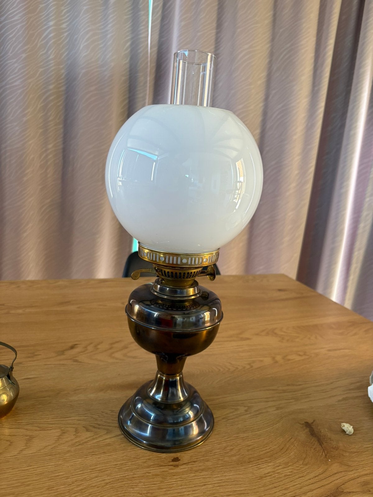Olielamp, Ophalen