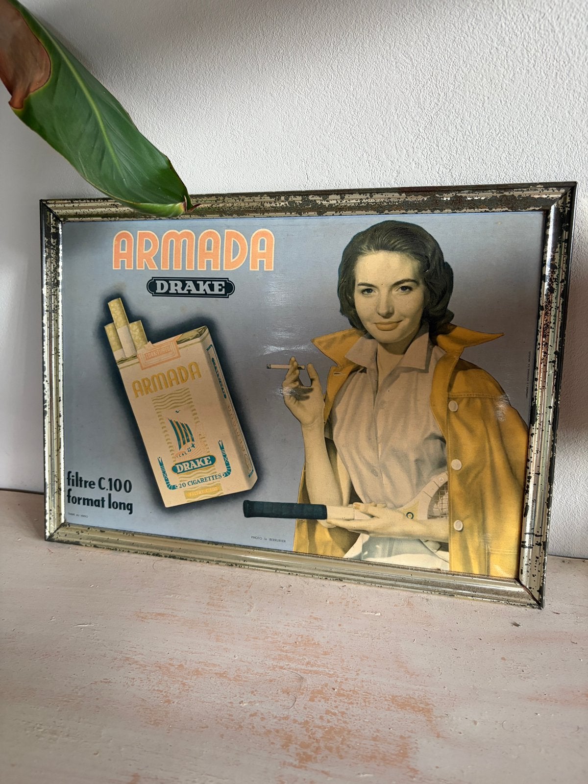 1956 Armade reclame bord, Ophalen of Verzenden