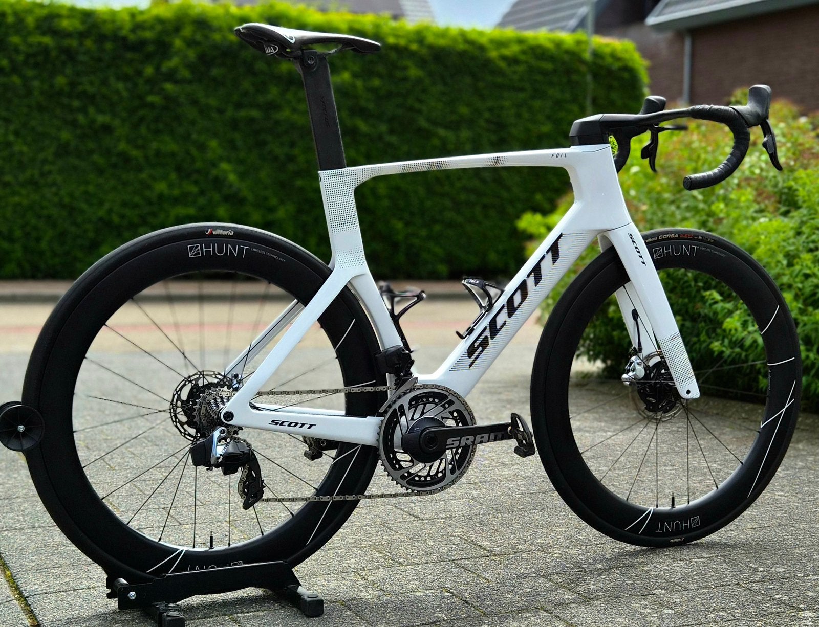 Scott Foil RC-Custom-SRAM Red AXS D1-PM, Fietsen en Brommers, Fietsen | Racefietsen, Zo goed als nieuw, Heren, Overige merken
