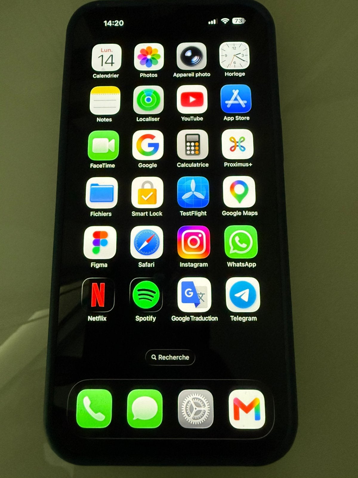 Iphone 14 pro max 256Go 83% pas de griffe, Telecommunicatie, 83 %, Zwart, Zo goed als nieuw, Zonder simlock