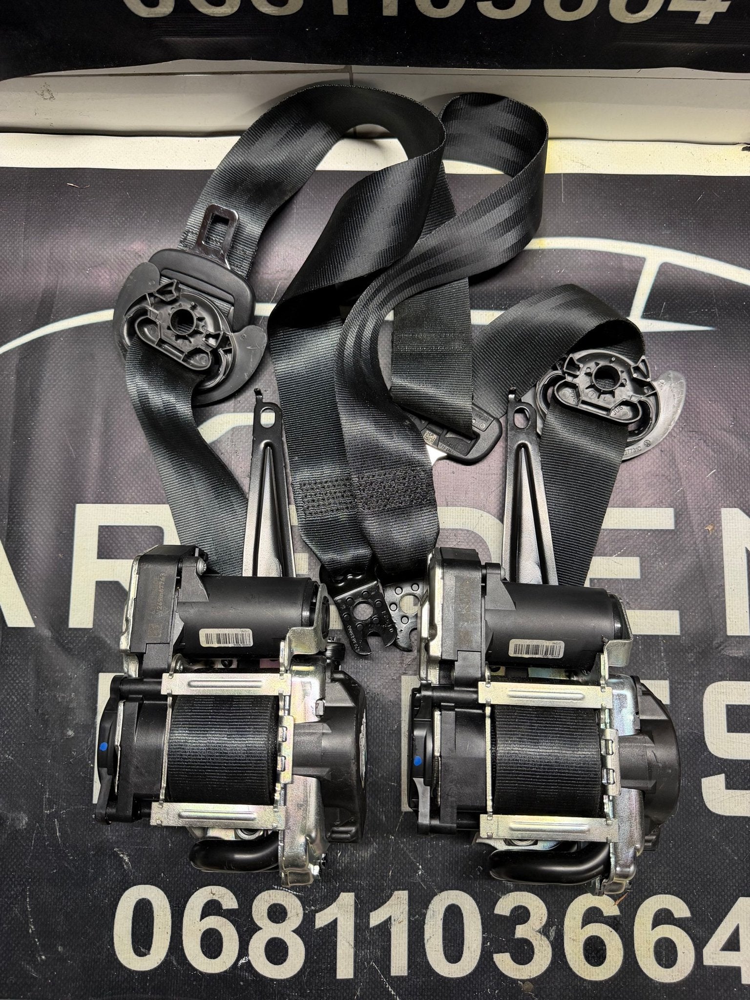 Volkswagen Arteon 3H Gordels L+R Voor 3G8857705F 3G8857706F, Auto-onderdelen, Gebruikt, -, Volkswagen, -