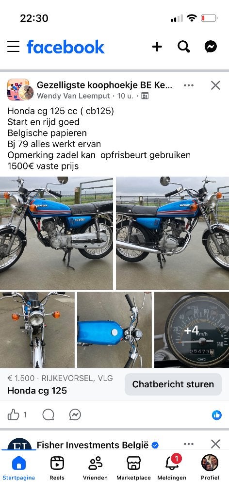 Bullit hunt 125cc, Motos, 125 cm³, Particulier, Bullit bluroc