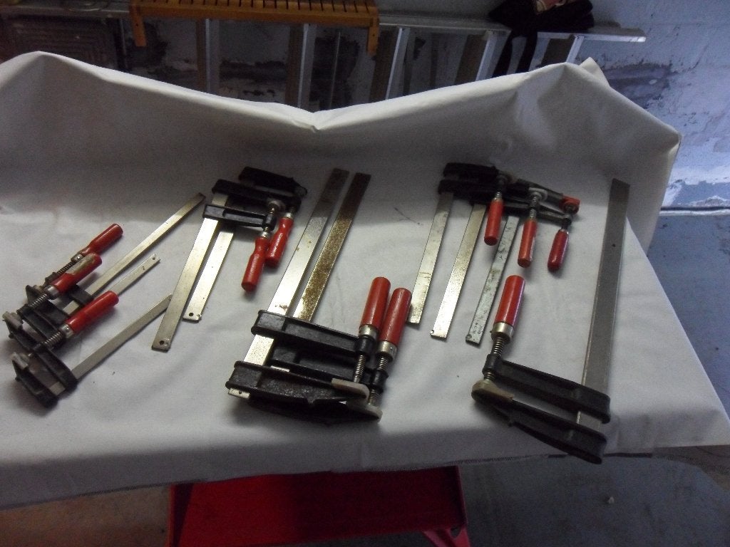 11 Serre-joints -  le lot des 11 pièces 40€ ou 5€ pièce, Enlèvement, Comme neuf, Autres types