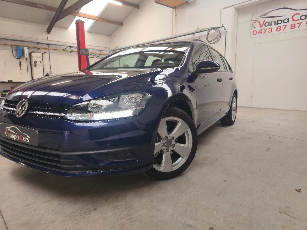 ⭐Volkswagen Golf Break - Navi, Camera,  Garantie, Auto's, Voorwielaandrijving, Testrit aan huis, Stof, Blauw