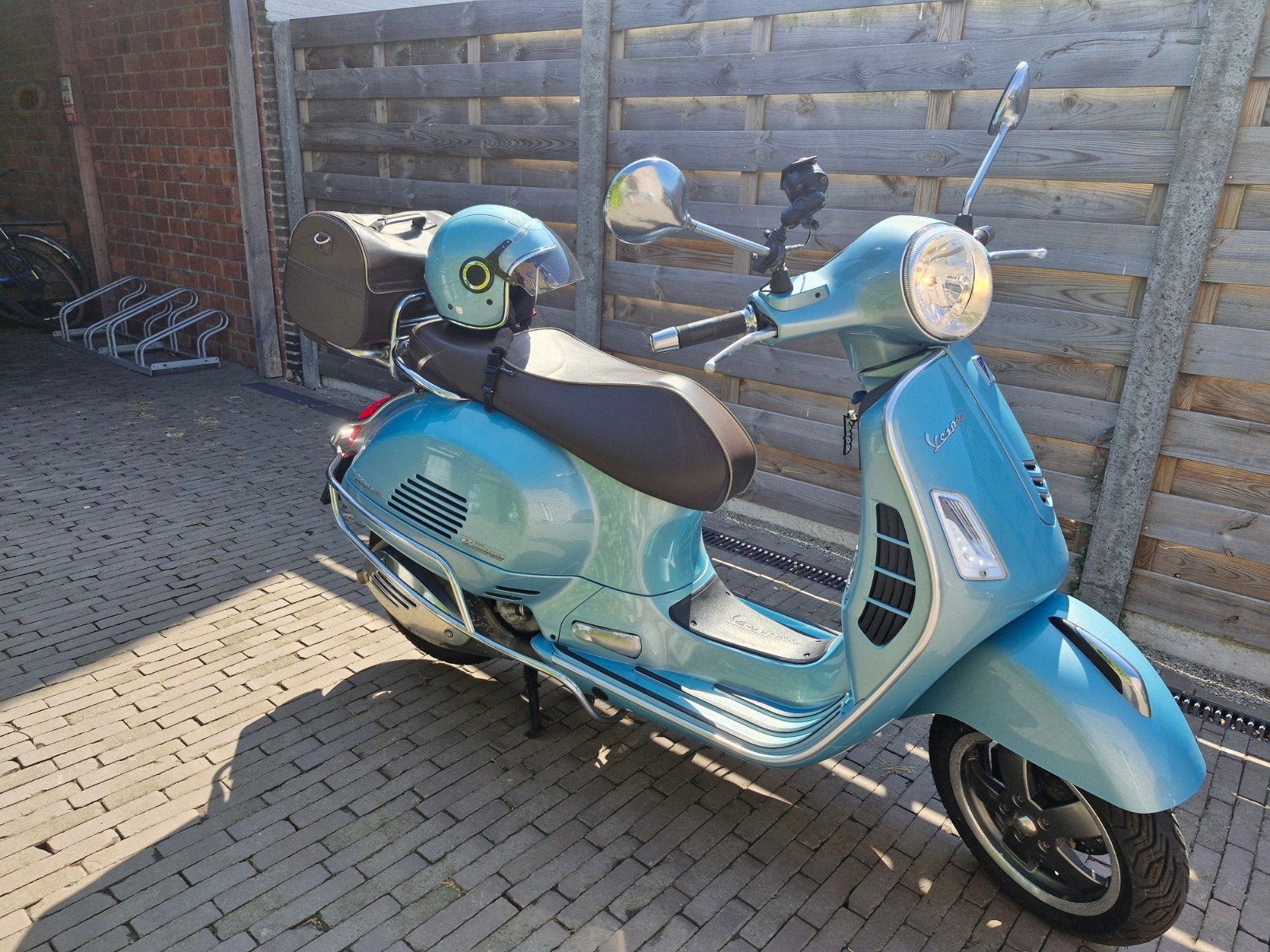 Unieke Vespa GTS 125 Super Settantesimo (70j jubileumeditie,, Ophalen, Gebruikt, Benzine, Vespa