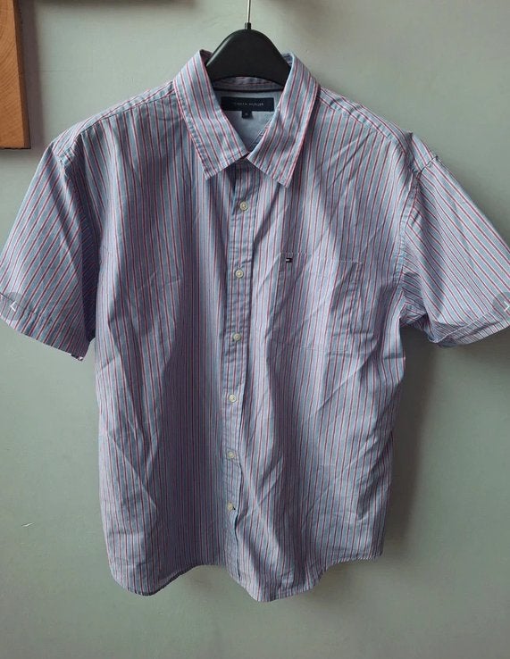 Hemd Tommy Hilfiger maat XL, Kleding | Heren, Ophalen of Verzenden, Zo goed als nieuw, Tommy hilfiger
