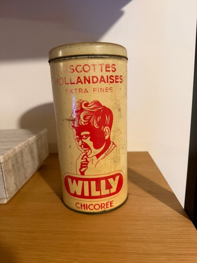 Blik, Willy Hollandse Beschuiten, Ophalen of Verzenden, Gebruikt, Overige, Overige merken