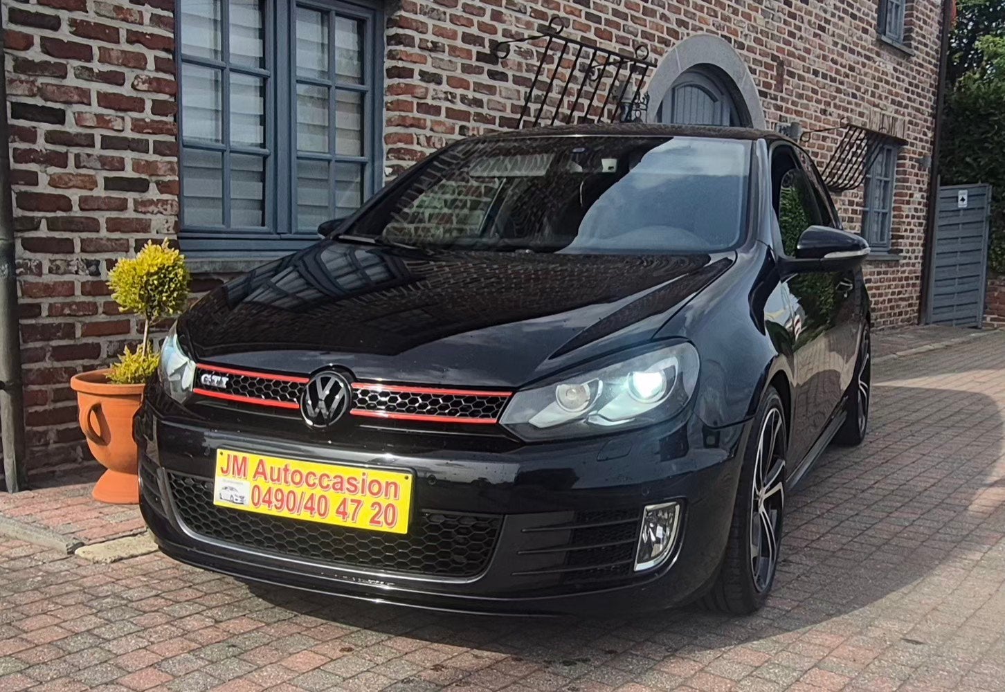 vw golf  2.0  Gti, Auto's, Volkswagen, Voorwielaandrijving, 1998 cc, Zwart, 4 cilinders