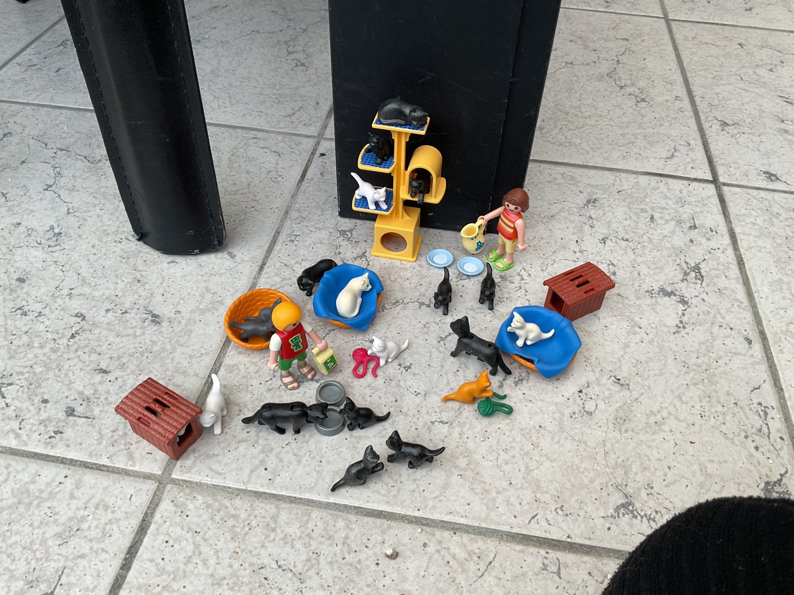 Playmobil poezen / katten / kittens, Ophalen of Verzenden, Zo goed als nieuw
