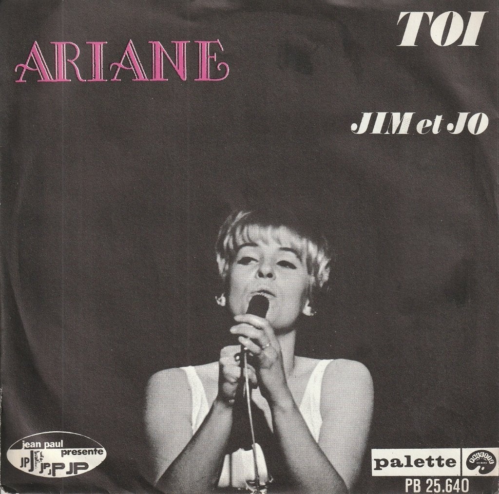 Ariane - Toi / Jim et Jo - Belpop, 7 inch, Zo goed als nieuw, Pop, Overige typen