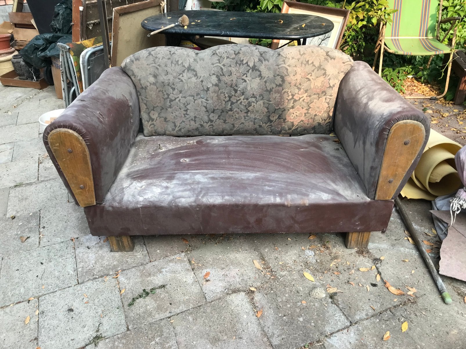 Oude zetel om opnieuw te stofferen, Ophalen, Gebruikt, Tweepersoons, Minder dan 150 cm