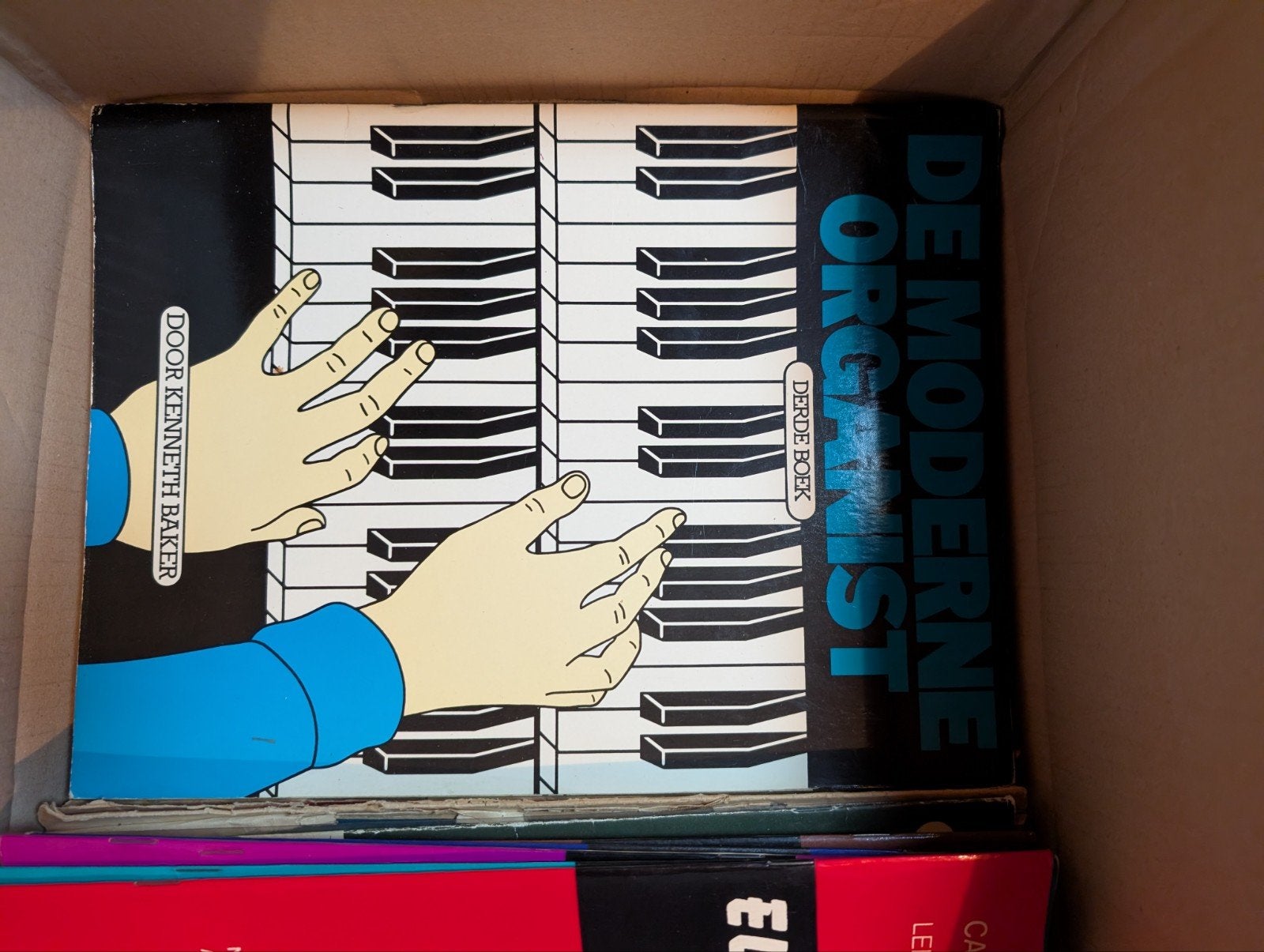 orgel electrische piano muziek boeken, Ophalen