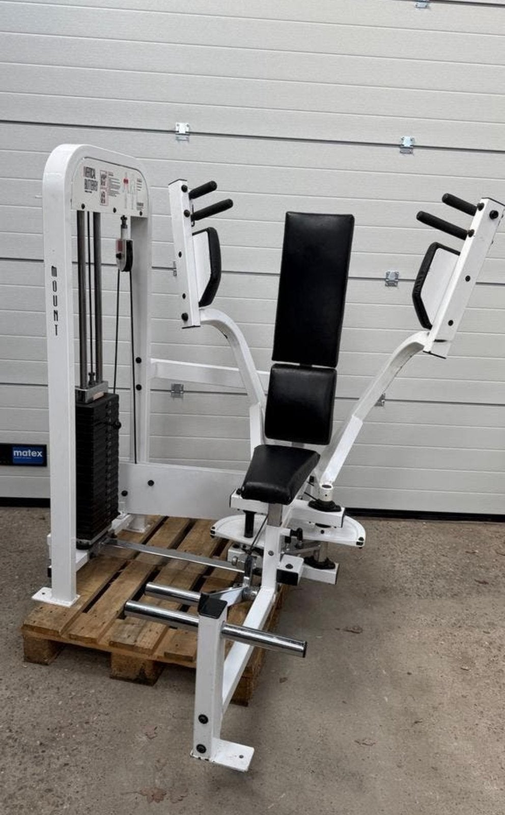 Paramount pec deck / peck deck machine / butterfly, Sport en Fitness, Ophalen, Gebruikt, Benen, Overige typen