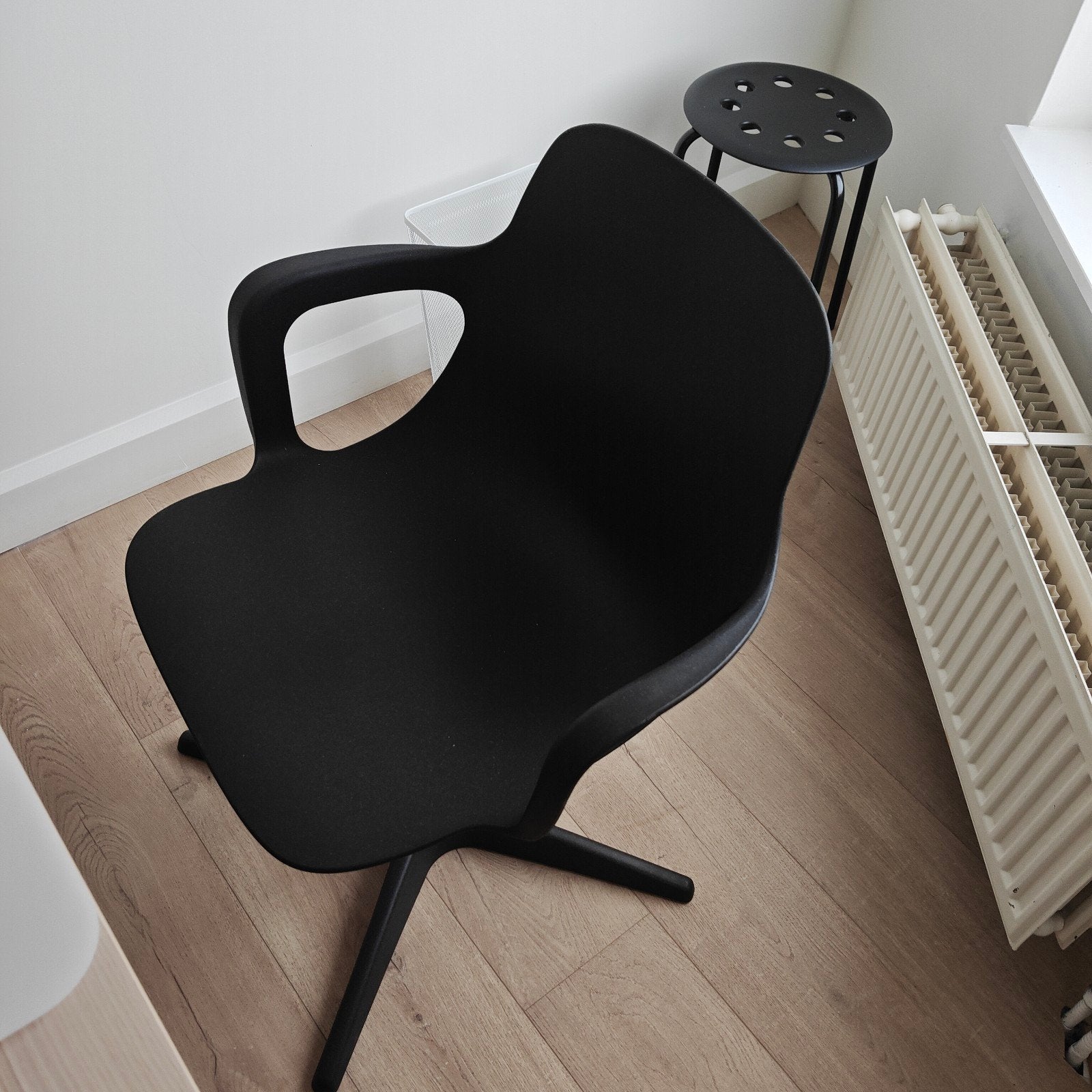ikea odger bureaustoel, Huis en Inrichting, Bureaustoelen, Ophalen, Zo goed als nieuw, Zwart, Bureaustoel