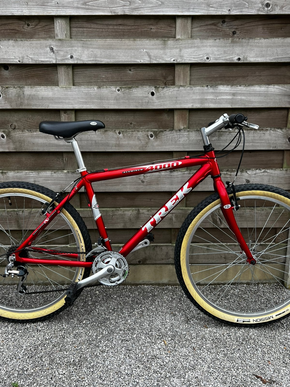 Vintage mountainbike Trek 90’s, Fietsen en Brommers, Ophalen, Gebruikt, Velgrem, Geen vering